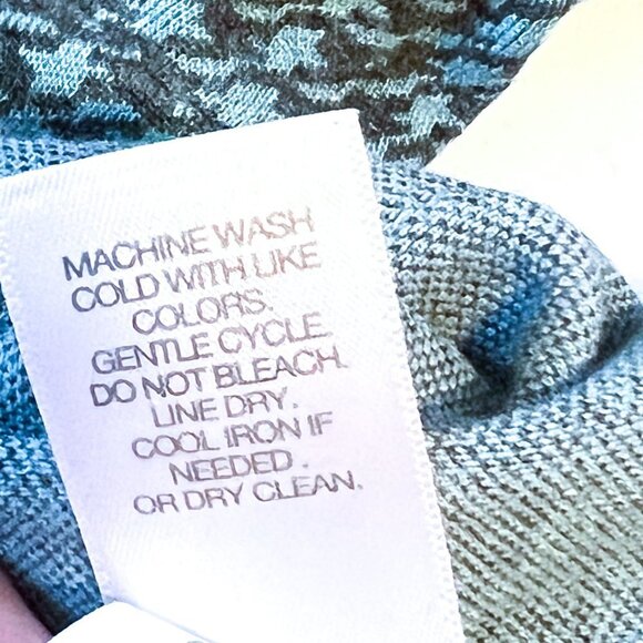 J Jill Houndstooth Ponte Knit Tunic Top Womens LP Large Petite - Picture 14 of 14